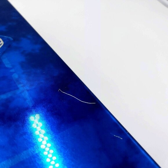 Milton Bradley Scrabble Crossword Game Collector's Edition Blue & Gold Metal Tin - Picture 13 of 16